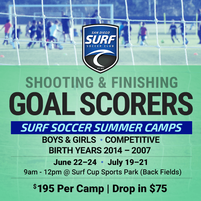 2021 Surf Soccer Summer Camps San Diego Surf Soccer Club